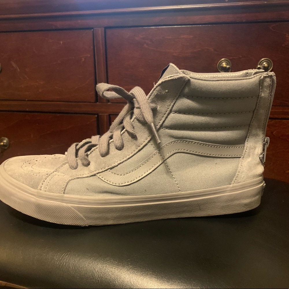 Grey vans